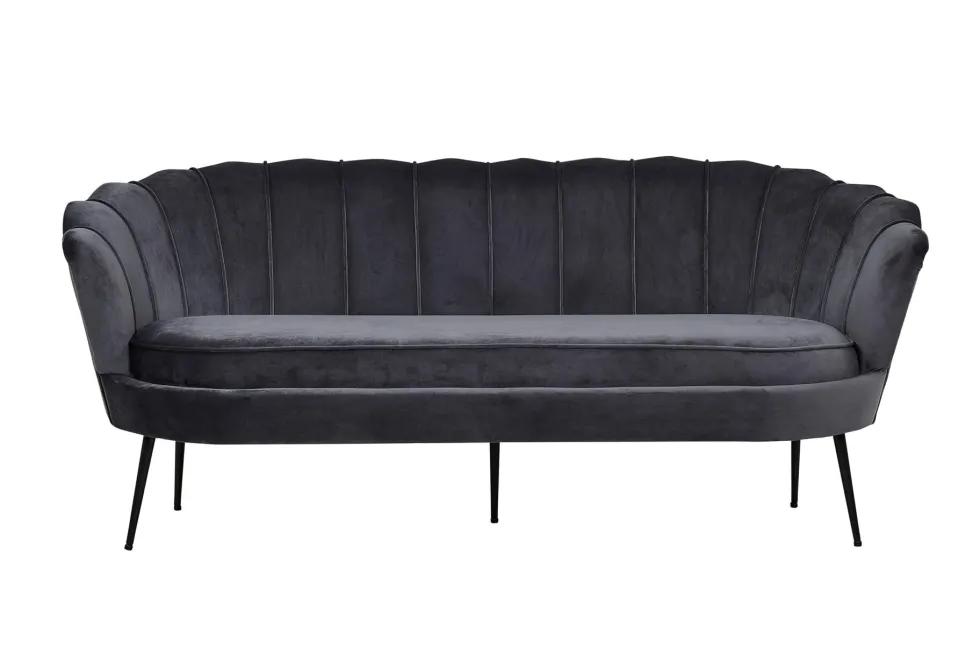 Calais 3-sitssoffa 78 x 79 x 180 – Polyester Velvet