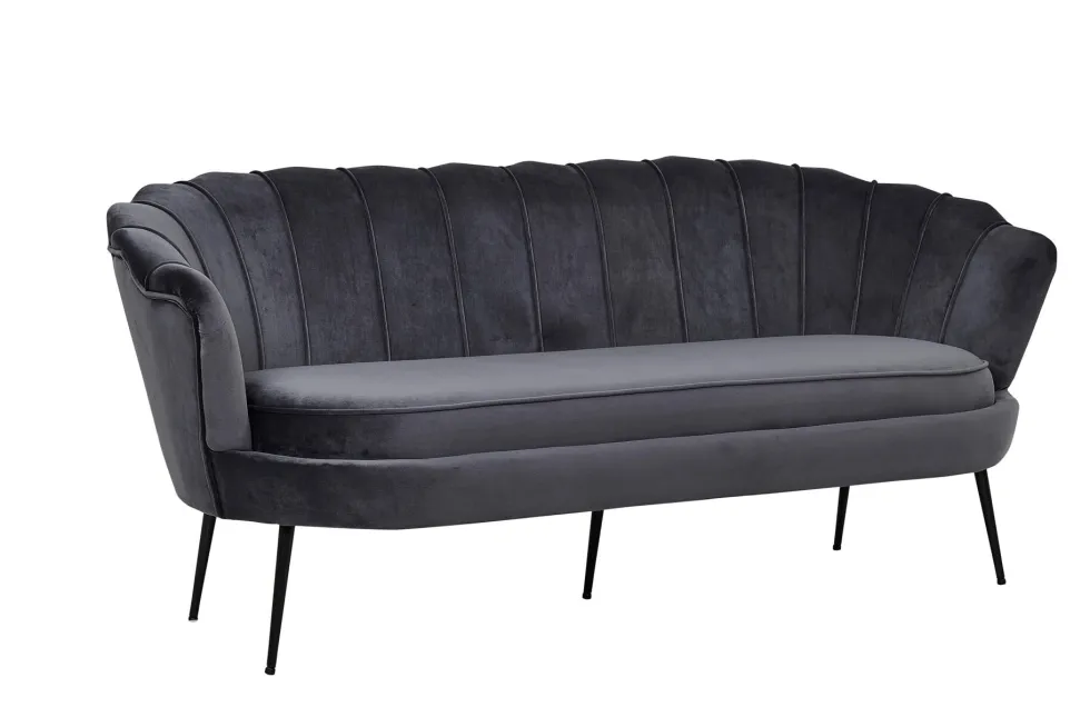 Calais 3-sitssoffa 78 x 79 x 180 – Polyester Velvet