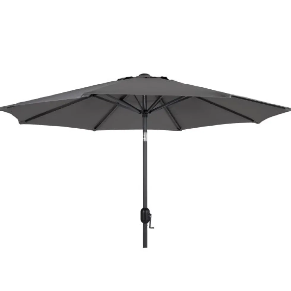 Cambre Parasoll – Grå/Antracit Ø200 cm