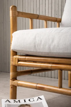 Cane 3-sits soffor Nature