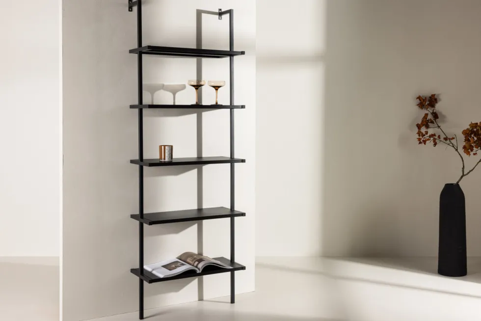 Caracas Hyllor 30 x 183 x 60 Black