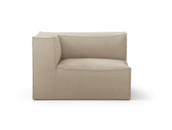 Catena Armstöd L S400 Rich Linen – Natural Soffa