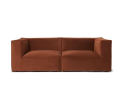 Catena Armstöd L S400 Rich Velvet – Rost Soffa