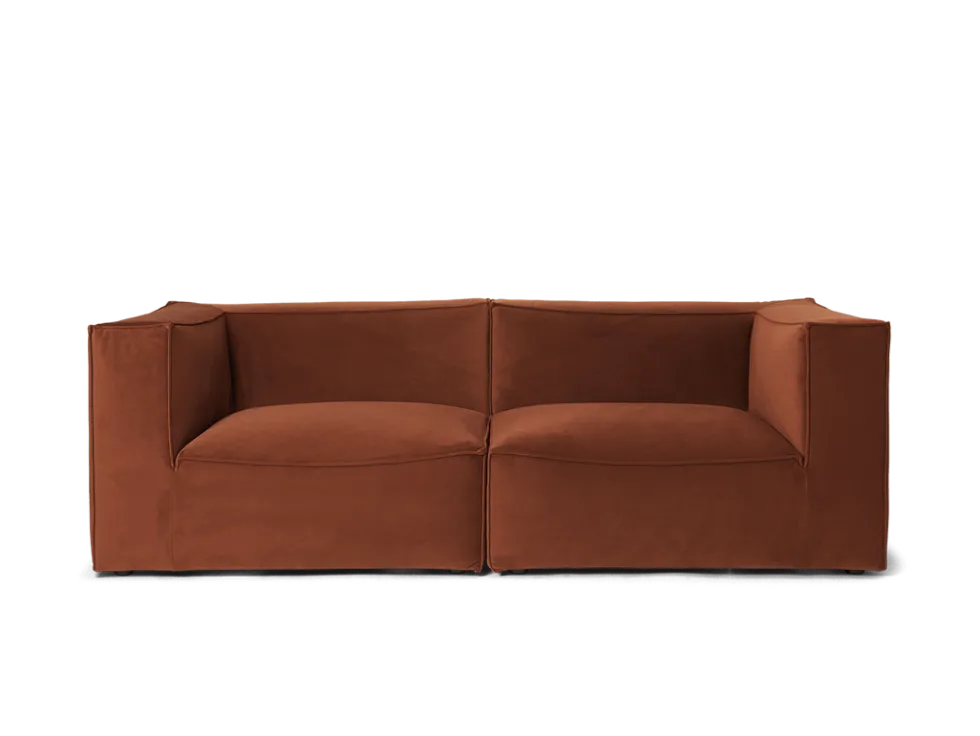 Catena Armstöd L S400 Rich Velvet – Rost Soffa