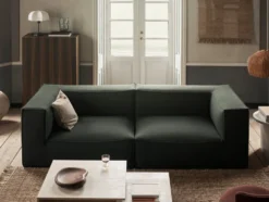 Catena Armstöd R L401 Grain – Mörkgrön Soffa