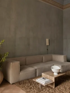Catena Armstöd R L401 Rich Linen – Natural Soffa