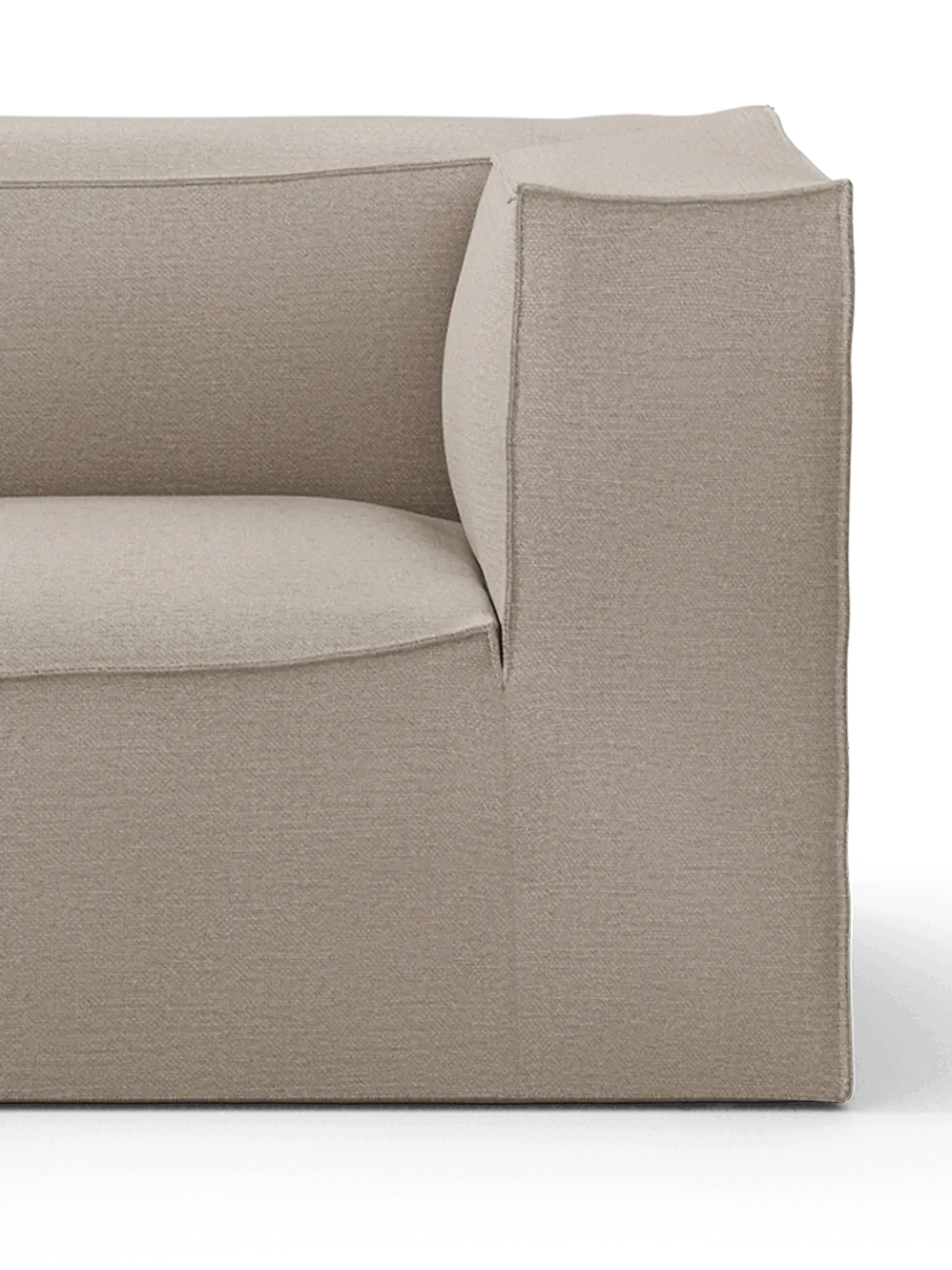 Catena Armstöd R S401 Bomull L – Natural Soffa