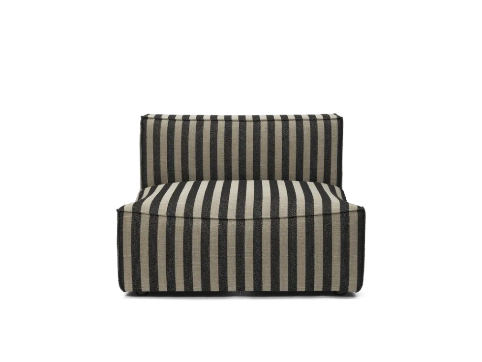 Catena Center L100 Louisiana – Sand/Svart Soffa