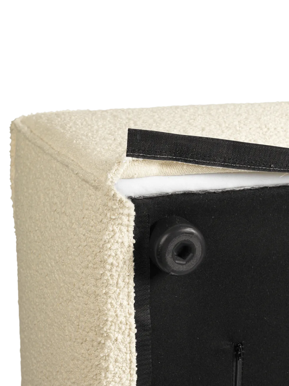 Catena Center L100 Nordic Bouclé – Off-White Soffa