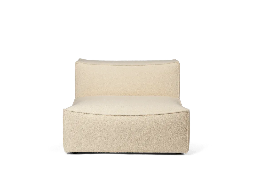 Catena Center L100 Nordic Bouclé – Off-White Soffa