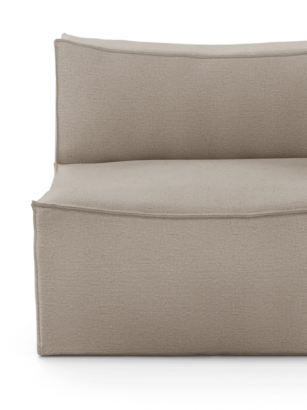 Catena Center S100 Bomull L – Natural Soffa