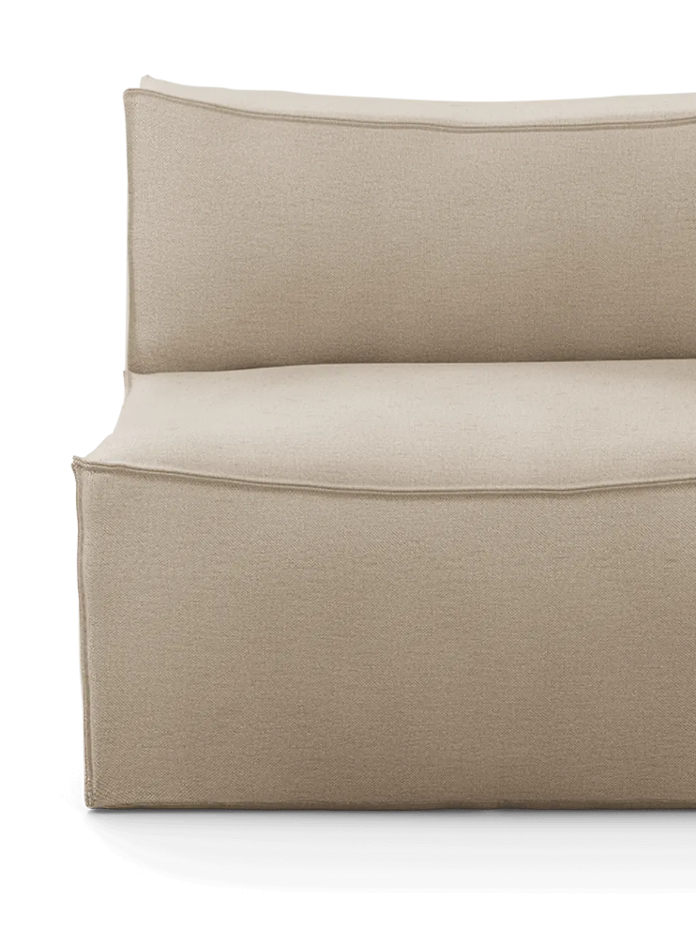 Catena Center S100 Rich Linen – Natural Soffa