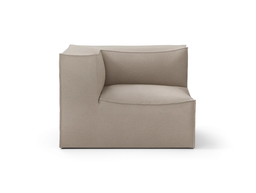 Catena Corner L200 Bomull L – Natural Soffa