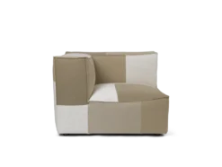 Catena Corner L200 Patchwork – Sand/Off-Whitewhite Soffa