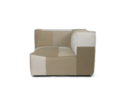 Catena Corner L200 Patchwork – Sand/Off-Whitewhite Soffa