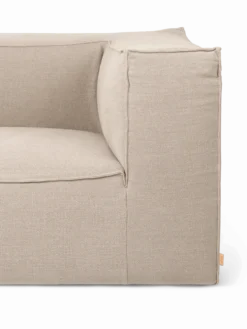 Catena Corner L200 Rich Linen – Natural Soffa