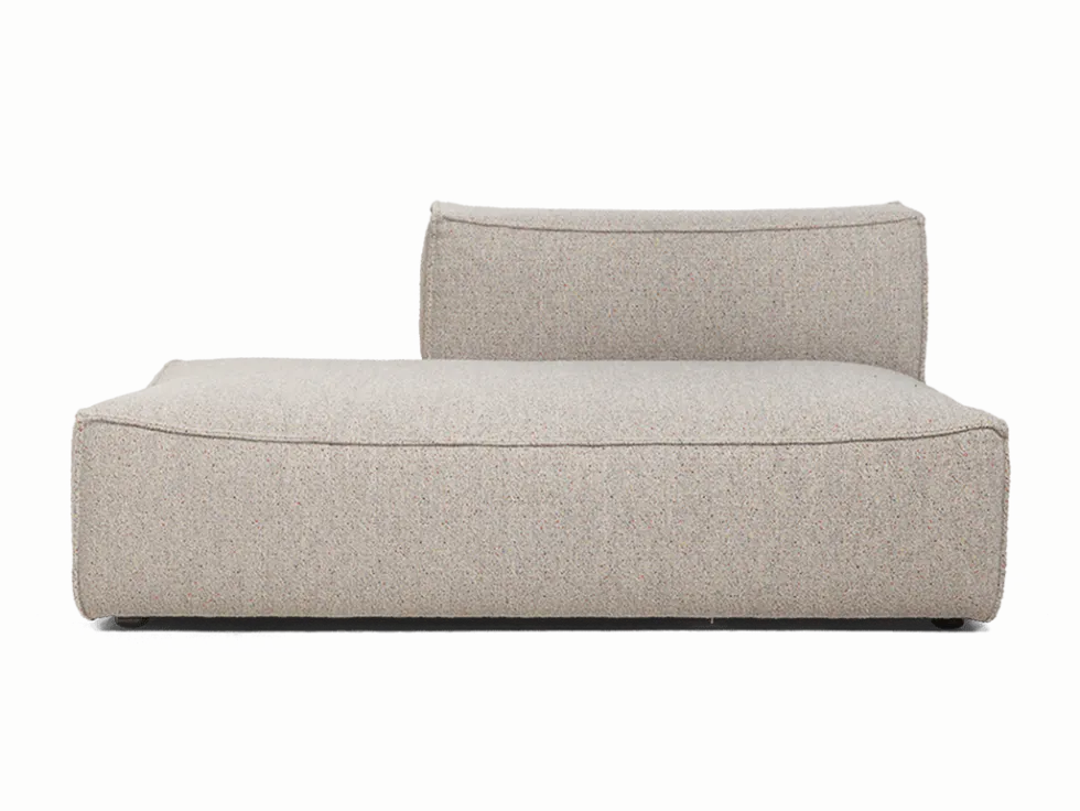 Catena Open L L300 Confetti Bouclé – Ljusgrå Soffa