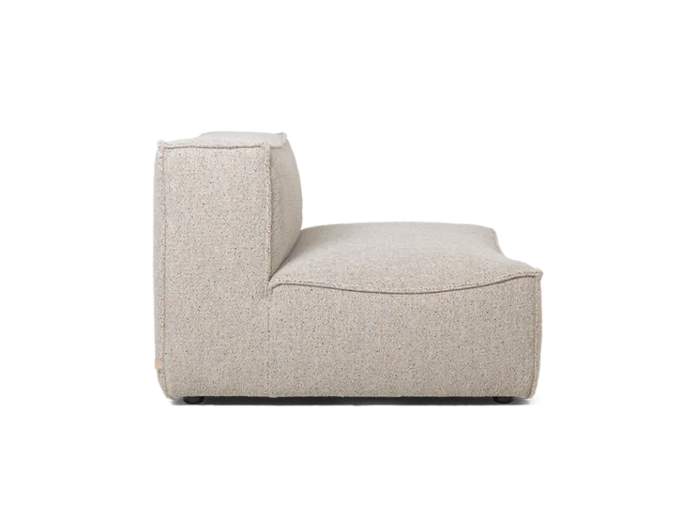 Catena Open R L301 Confetti Bouclé – Ljusgrå Soffa