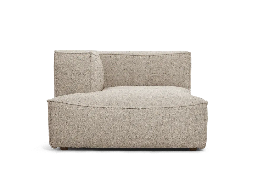 Catena schäslong L L600 Confetti B. – Ljusgrå Soffa