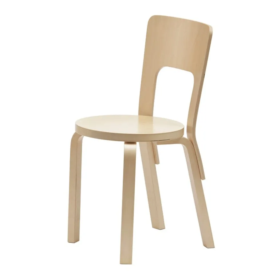 Chair 66 – Klassisk trästol i björk