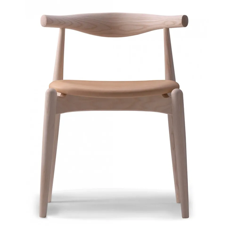 CH20 Elbow chair stol såpad ek