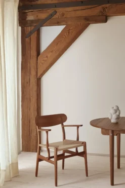 CH337 matbord bok, ilägg massivträ