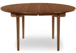 CH337 matbord mahogny, ilägg massivträ