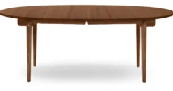 CH338 matbord mahogny, ilägg MDF