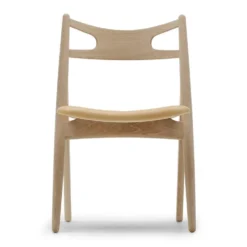 CH29 Sawbuck chair stol oljad bok