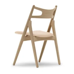 CH29 Sawbuck chair stol svartlack