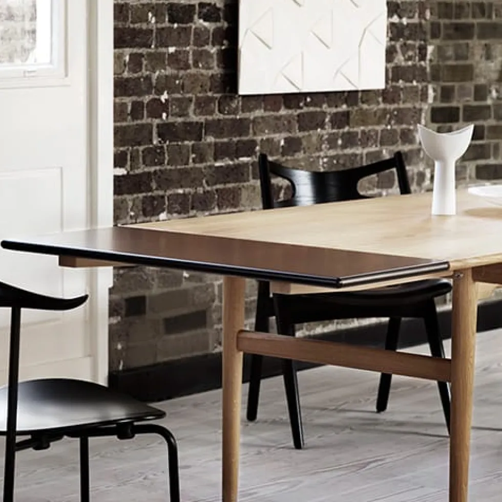 CH29 Sawbuck chair stol svartlack