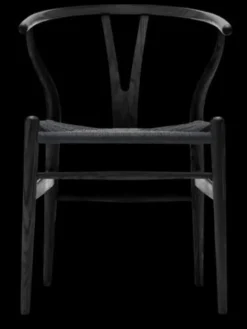 CH24 Y-Stolen bok svart sits