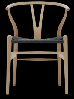 CH24 Y-Stolen bok svart sits