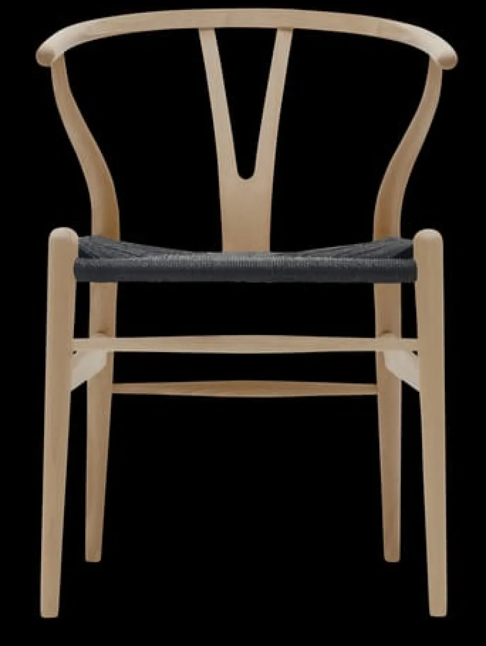 CH24 Y-Stolen bok svart sits