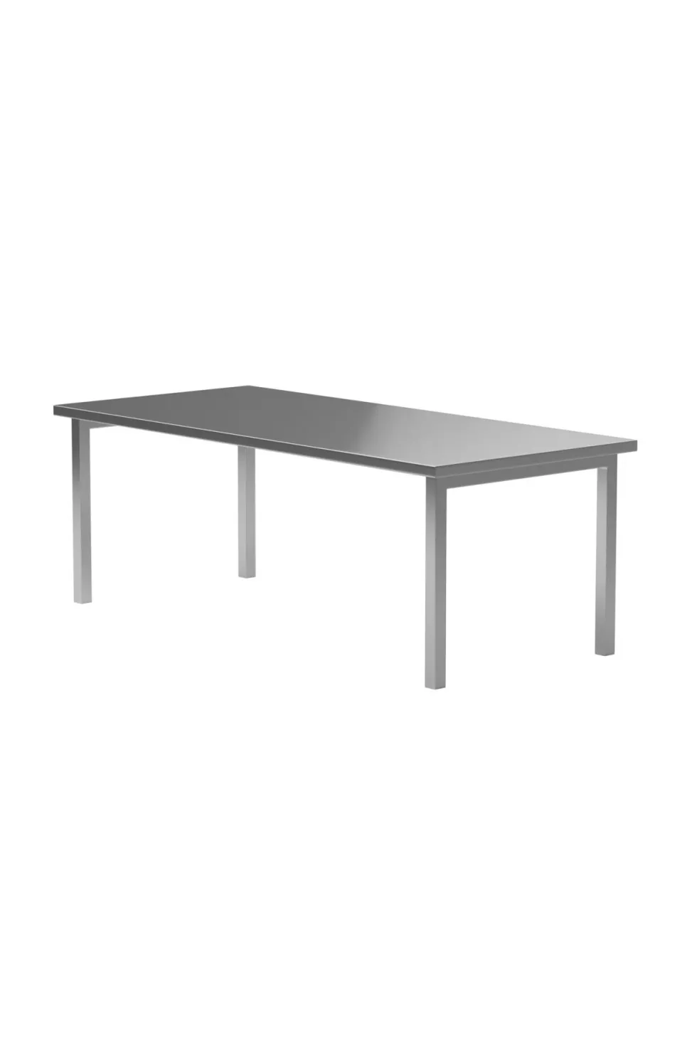 Cilo Rektangulära Matbord 210 x 95 Silver