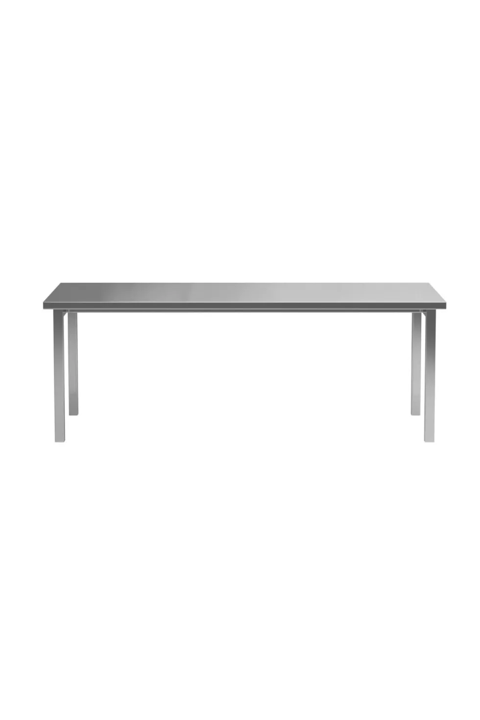 Cilo Rektangulära Matbord 210 x 95 Silver