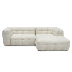 Cream divansoffa
