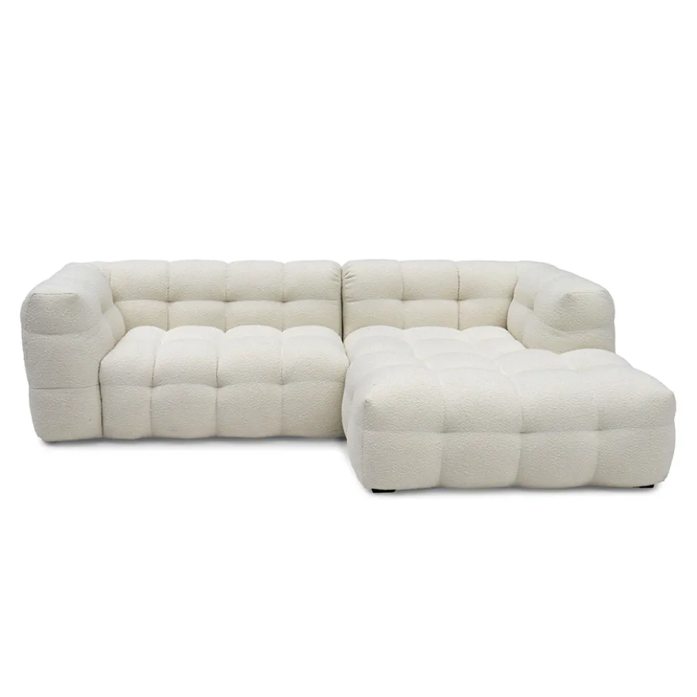 Cream divansoffa