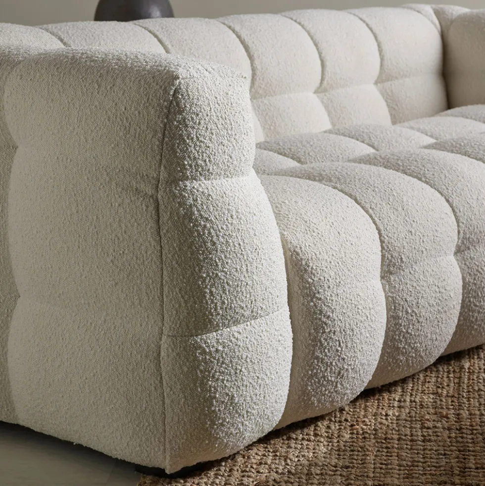 Cream 2-sits soffa