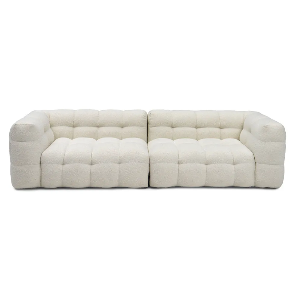 Cream 4-sits soffa