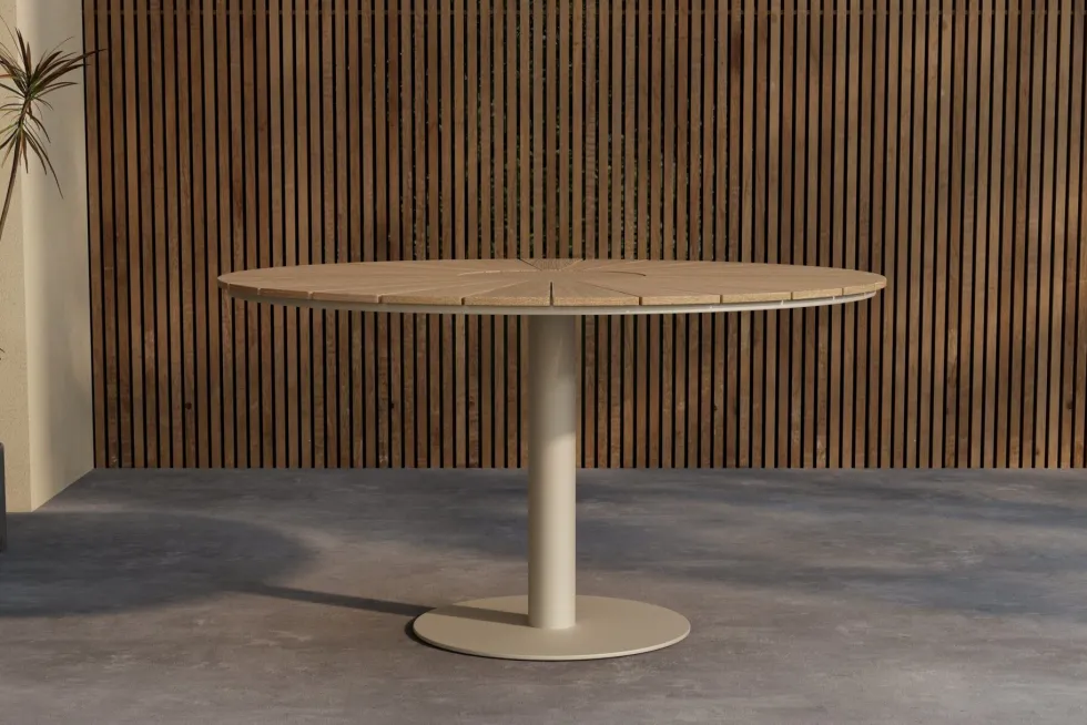 Croft Runda Matbord Ø120 Beige