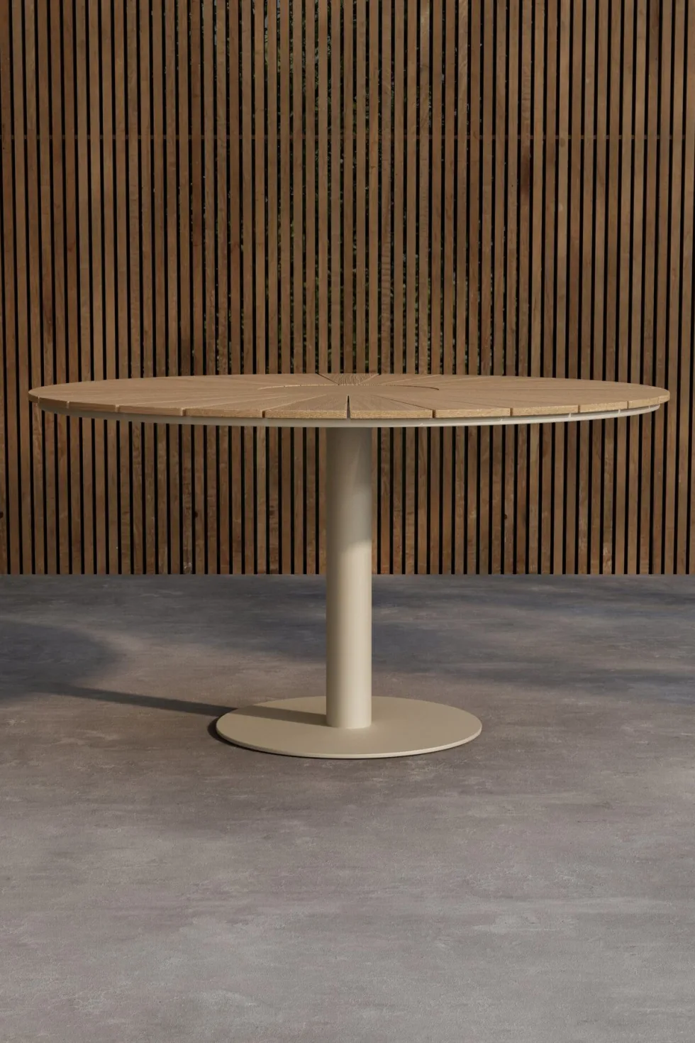 Croft Runda Matbord Ø120 Beige
