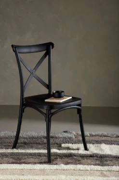 Crosett Matstolar Black