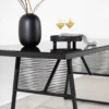 Dallas Rektangulära Matbord 193 x 90 Black