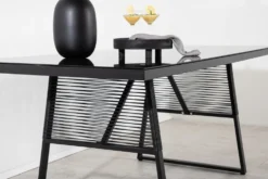 Dallas Rektangulära Matbord 193 x 90 Black