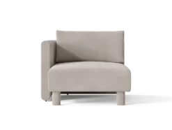Dase Chaise Lo L Bomull L – Natural Soffa
