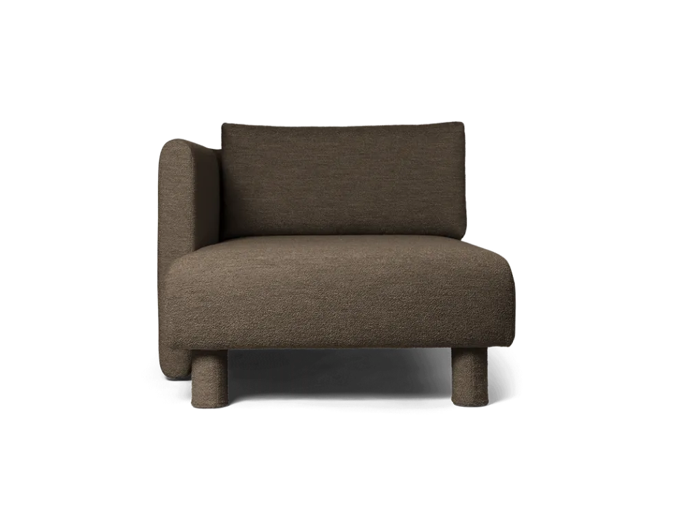 Dase Chaise Lo L Soft Bouclé Soffa
