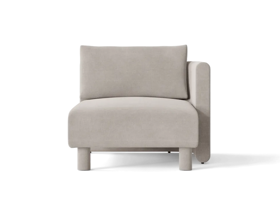 Dase Chaise Lo R Cotton L – Naturlig Soffa