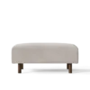 Dase Ottoman Cotton L – Natural Fotpall