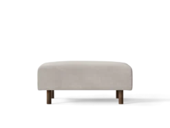 Dase Ottoman Cotton L – Natural Fotpall